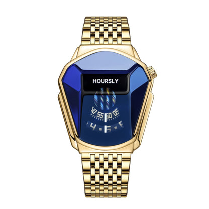 ⌚ TIJDELIJK 50% KORTING! ✨ Heren Tech Fashion Kwartshorloge – Roestvrij Staal, 43mm, Sportieve Stijl 🏁