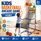 🥳2026 HOT SALE🥳💞50K+ SOLD!🏀🎯 50% OFF! Kids‘ Indoor Basketball Arcade Game – Auto ball return, sturdy & safe. 4 balls + pump included. Quick setup, endless fun! 🧒💨