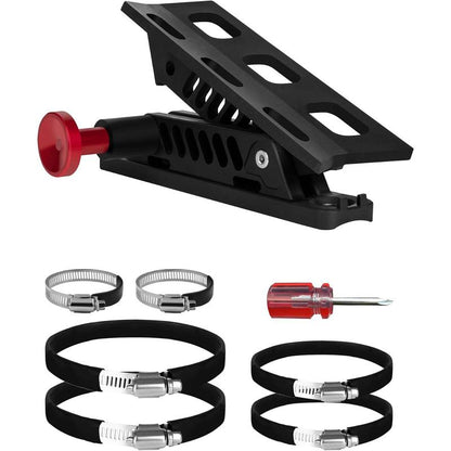 🔥50% OFF NOW!🎁Adjustable Fire Extinguisher Mount, Easy Install on Roll Bar/ Cage Fire Extinguisher Holder, Quick Release Mounting Bracket for Jeep Wrangler JT TJ JKU JK JL UTV Cam-Am X3 Polaris RZR Ranger
