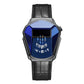 ⌚ TIJDELIJK 50% KORTING! ✨ Heren Tech Fashion Kwartshorloge – Roestvrij Staal, 43mm, Sportieve Stijl 🏁