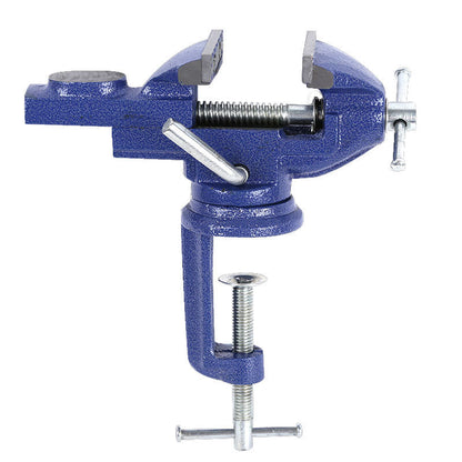 🔧 Heavy-duty grip. Mini size. 360° swivel. Now 50% OFF. This cast iron bench vise holds tight, turns smooth, and fits any workbench. Don't pay full price – grab it half off! 💪✨