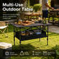 🌄New arrival 50% OFF!🏕️ Portable Camping Table – Folding, Carbon Steel, Quick Setup🪑