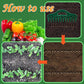 🌱 12-Hole Seed Planting Tool – Create Perfectly Spaced Rows in Seconds 🌟