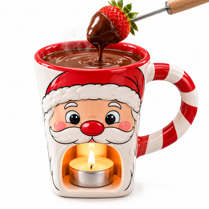 🍫Chocolate Fondue Mug with Tealight Holder