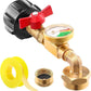 🔥Hot sale 50% off🌟Top-Rated Propane Refill Elbow Adapter with Tank Gauge