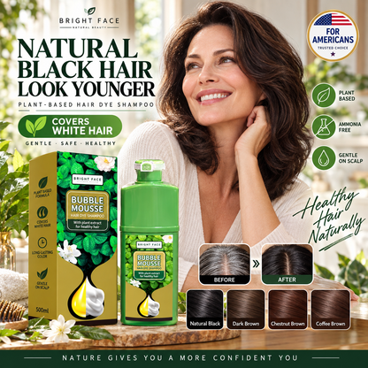 🔥Limited Time Promotion 50% OFF💇‍♀️Long‑Lasting Plant‑Based Foam Hair Dye｜Ammonia‑Free Easy DIY At‑Home Foam Hair Color