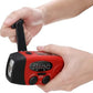 🔋 Multifunctional Portable Solar Emergency Radio – Power Bank, Hand Crank & Weather Alert for Outdoor & Crisis Preparedness ⚡