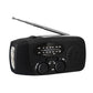 🔋 Multifunctional Portable Solar Emergency Radio – Power Bank, Hand Crank & Weather Alert for Outdoor & Crisis Preparedness ⚡