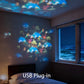 🥳 2026 IN DE AANBIEDING – 50% KORTING! 💥🎉 Dynamische roterende LED-projectielamp – automatisch roterend dynamisch effect, helder & zacht licht, breed toepasbaar voor feestjes en huisdecoratie ✨