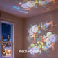 🥳 2026 IN DE AANBIEDING – 50% KORTING! 💥🎉 Dynamische roterende LED-projectielamp – automatisch roterend dynamisch effect, helder & zacht licht, breed toepasbaar voor feestjes en huisdecoratie ✨