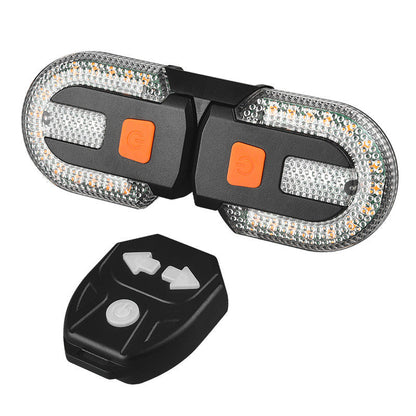 🚲 Wireless Bicycle Turn Signal Light with Remote Control – Safe, Easy-to-Use Signaling 🔄✨