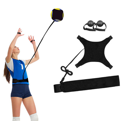✨50% OFF! 🏐 Volleyball Training Aid with Elastic Cord – Solo serve & spike practice, adjustable waist belt, 2 hand trainers – improve form fast. 🎯