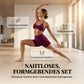 Naadloze Sportset voor Dames | Haltertop & Short met Buikcorrectie