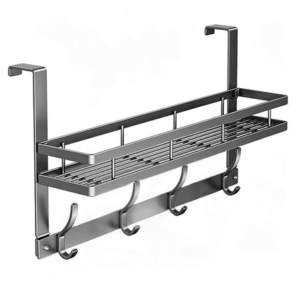 ⏳Time-Limited Special⏰Over The Door Hooks with Storage Basket