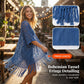 Dames Open-Front Gebreide Cover-Up