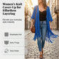 Dames Open-Front Gebreide Cover-Up