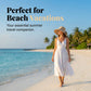 👒 💐 Women's Bowknot Wide Brim Sun Protective Hat – Oversized wide brim blocks UV rays, delicate bow decor, lightweight breathable fabric, ideal for beach, travel & outdoor walking✨