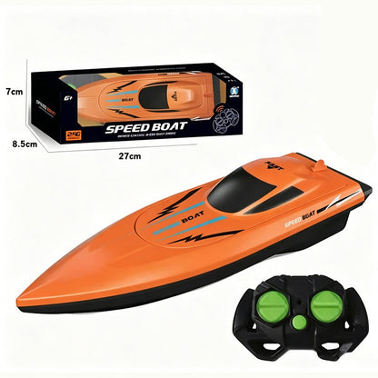 🎮 🚢 HALVE PRIJS! 2,4 GHz supersnelle RC-raceboot met dubbele motoren 🌊 ⚡ –50% KORTING (aanbieding van de dag)