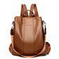 🎒 Stijlvolle PU Damesrugzak | Ruim, Elegant & Veilig (Anti-Diefstal Design)