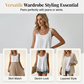 ⏰ 50% KORTING – Slechts tijdelijk✨Elegante tanktop met kanten bandjes en stippen
