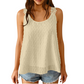 ⏰ 50% KORTING – Slechts tijdelijk✨Elegante tanktop met kanten bandjes en stippen