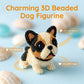 Colorful Beaded 3D Dog Model Kit