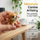 Colorful Beaded 3D Dog Model Kit