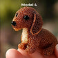 Colorful Beaded 3D Dog Model Kit