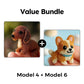 Colorful Beaded 3D Dog Model Kit