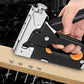 ⏳Time-Limited Special⏰3-in-1 Woodworking Staple Nail Tool – Manual, Alloy Steel, Adjustable Pressure 🛠️