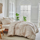 🛏️ ☁️Elegant Pinch Pleat Duvet Cover Set
