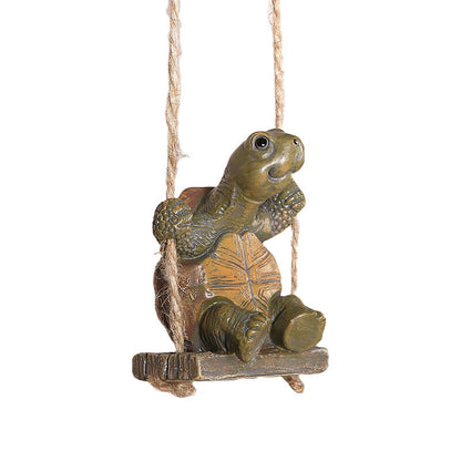 🥰Whimsical Turtle Swing Garden Hanging Decor