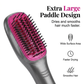 💇‍♀️ Straight or curly – one brush does both. No damage, no expensive salon. 🙌
