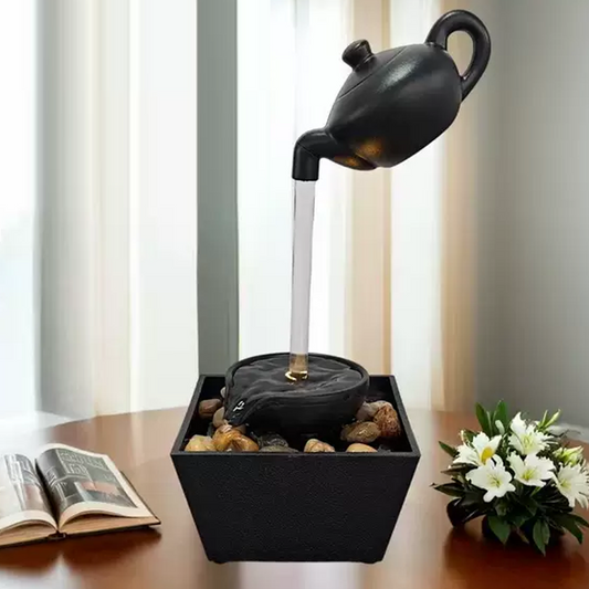☕ A teapot that FLOATS? Yes. This illusion fountain brings instant magic to any desk or living room. Calming water flow + total conversation starter. Grab it! ✨😲