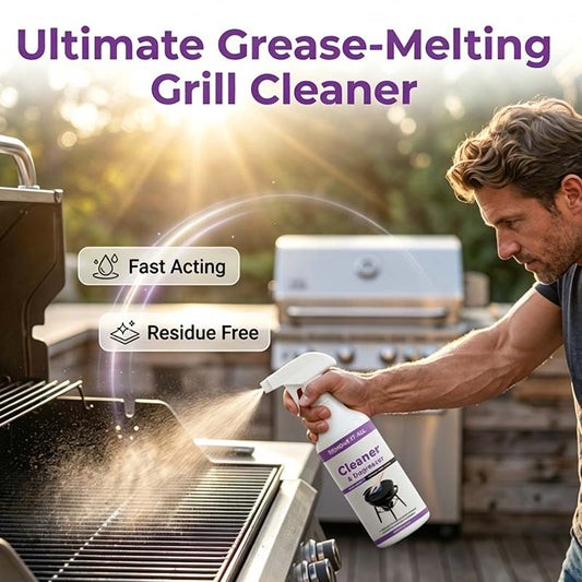 🔥 Spray. Wipe. Grill. The ultimate grease-melting cleaner that makes post-BBQ cleanup actually painless. 🧽✨
