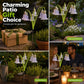 ⏳Time-Limited Special⏰Solar Flower Lights for Outdoor Garden – Waterproof LED Glowing Flowers for Patio, Lawn & Yard Decor, Auto On/Off