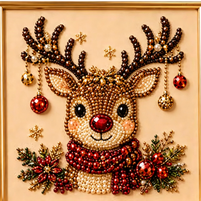 🎄🎊Christmas Special 50% Off! 🎅Boost your Christmas atmosphere! 🦌Favorite for DIY lovers!💎DIY Christmas Pearl Art Kit