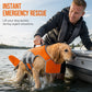 🐕 Keep your dog afloat — without holding them back. Removable front float for extra lift when they need it, full mobility when they don't. 🌊