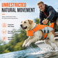 🐕 Keep your dog afloat — without holding them back. Removable front float for extra lift when they need it, full mobility when they don't. 🌊