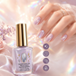 📢50% Off Now！💅Lilac Glossy Mirror Nail Strengthener