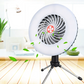 💡 Camping? Power outage? Night market stall? This one fan lights up, cools down, and charges your phone — all in one. 😎🌙
