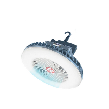 💡 Camping? Power outage? Night market stall? This one fan lights up, cools down, and charges your phone — all in one. 😎🌙