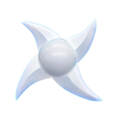🌀 Glowing Shuriken Prop – LED Spiral, Rotating ✅