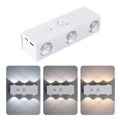 ✨ Smart Motion Sensor LED Night Light – Rechargeable Magnetic Ambient Lamp for Bedroom, Cabinet, Closet & Home Decor