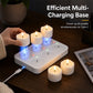 Rechargeable Flameless LED Tea Light Candle