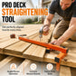 Multi-Angle Deck Straightener and Wood Board Adjuster Flooring Tool for Woodworking