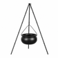 Large Halloween Witch Cauldron with Tripod Stand