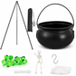 Large Halloween Witch Cauldron with Tripod Stand