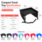 Kids Car Seat Travel Tray Activity Desk with Lap Drawing Board and Baby Stroller Backseat Hanging Storage Organizer Bag