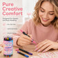 24 Colors Dual Ended Nail Art Pens Set